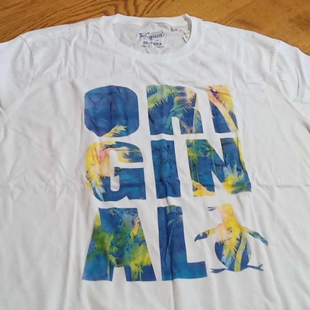 Original Penguin Mens Tee T Shirt Extra Extra Large 2XL Summer Exercise NEW